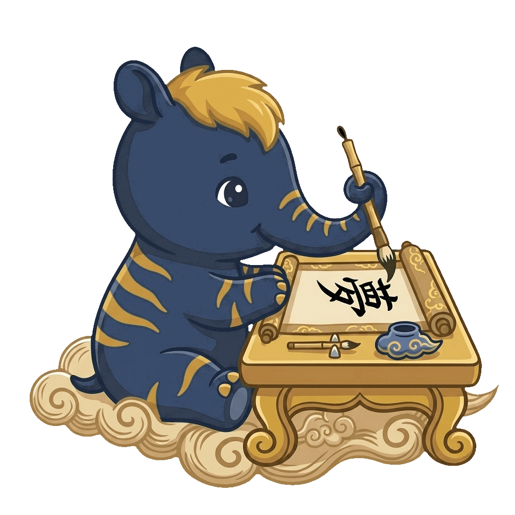 Baku, Japanji's study companion